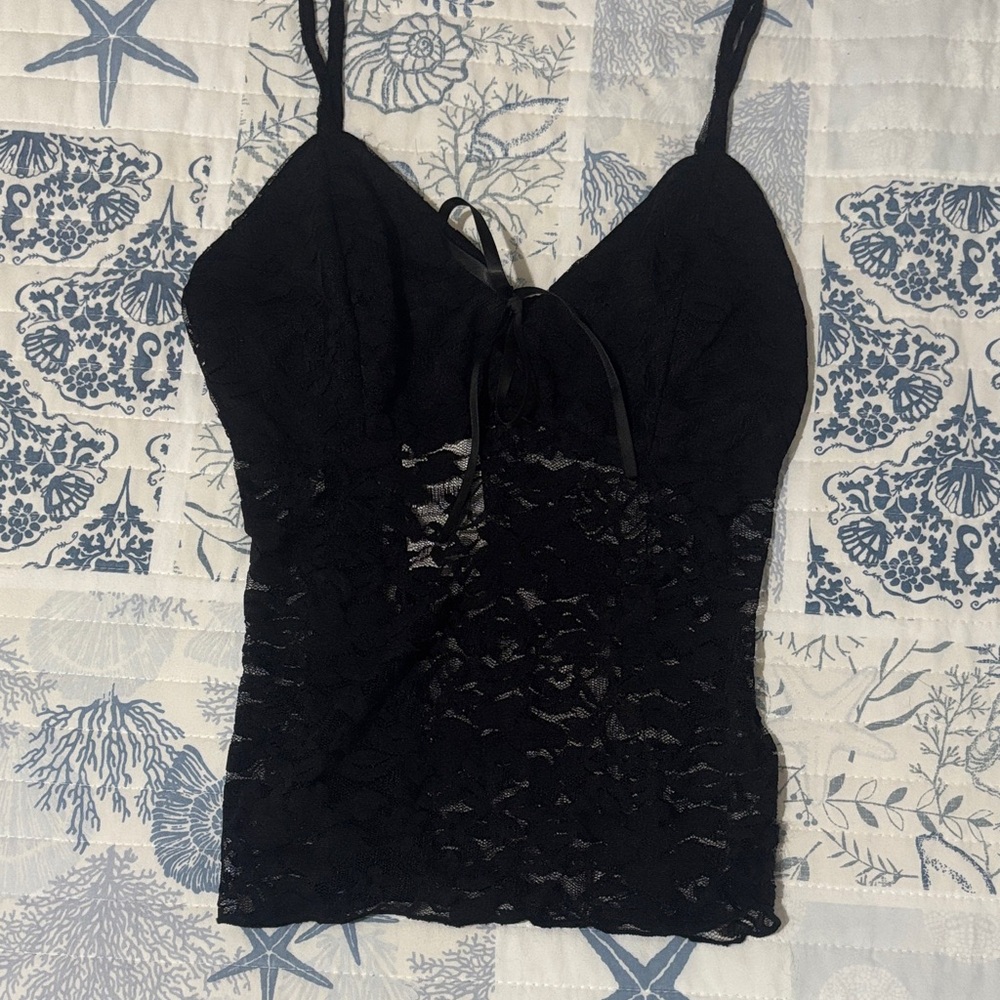 Windsor Black Lace Women's Top